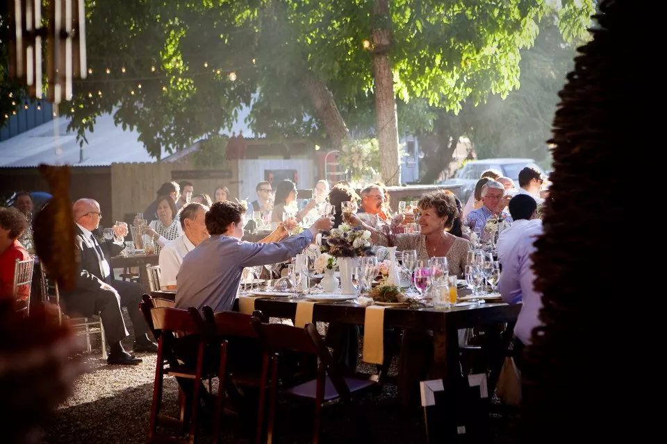 Tasting Room Tables and Guests